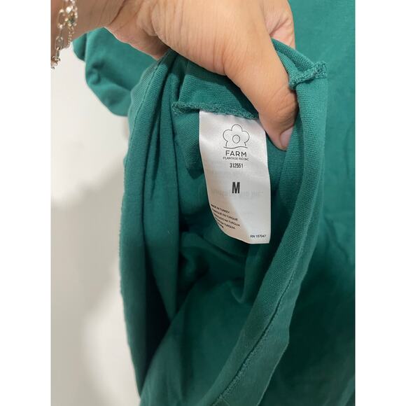 Farm Rio Let The Sun In Cotton T Shirt Size M - Picture 5 of 5